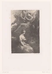Marguerite dukker opp for Faust og Mephisto fra himmelen La Damnation de Faust. Apparition de Marguerite Livet og verkene til Hector Berlioz (serietittel)