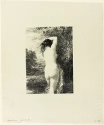 Stående Bader, tredje plate