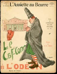 Omslag av "" L'Plate au beurre"", nummer 501, Satirical in Colors