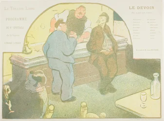 Fjerde forestilling: Plikten, for Le Théâtre Libre