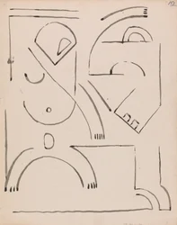 Abstrakt figursammensetning