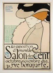 Generalutstilling Salon des cents, utstillingsplakat