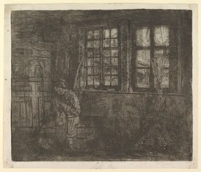 Dressmakeren, ca. 1863.