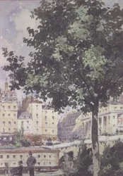 The Pont Neuf, 1893 (wc)