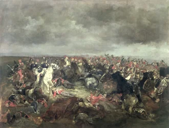 Marskalk Ney (1769-1815) ved Waterloo, 1869