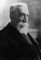 Anatole France (1844–1924), fransk forfatter, foto av Henri Manuel