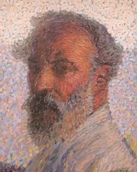 Selvportrett, ca. 1912.