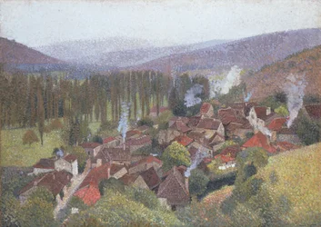 Utsikt over Terrasse de Marquayrol, Labastide du Vert, 1935