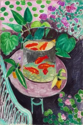 Henri Matisse, «Gullfisk» / Olje på lerret, 1912