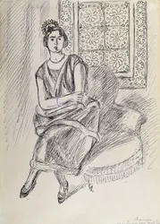 Henriette og Moucharabieh-vinduet
