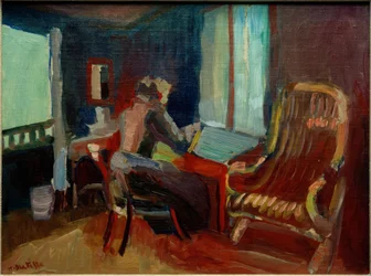 Sveitsisk interiør (Jane Matisse)
