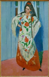 Madame Matisse med et manilasjal