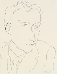 Portrett av Louis Aragon