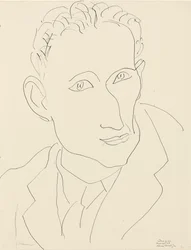 Portrett av Louis Aragon