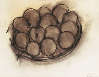 Stilleben av epler; Natur Morte aux Pommes