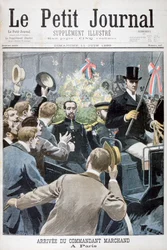 Kommandant Marchands ankomst til Paris, 1899
