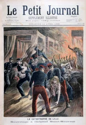 Katastrofe ved Saint-Sauveur sykehus, Lille, Frankrike, 1896