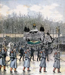 Begravelse av keiseren av Brasil, 1891