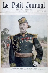 General Raoul le Mouton de Boisdeffre , fransk soldat, 1895