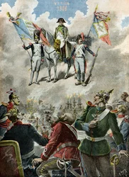 Illustrasjon av vers av Alfred de Musset, 1895 (Illustrasjon)