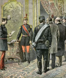 Kong Aleksander I tar makten i Serbia