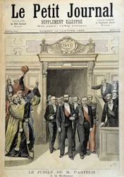 M. Pasteurs jubileum ved Sorbonne - i "" Le Petite Journal"" av 14.01.1893
