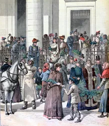 Palmesøndag, Den hellige uke, Paris, 1891