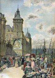 Paris blomstermarked