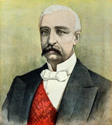 Portrett av den franske presidenten Felix Faure