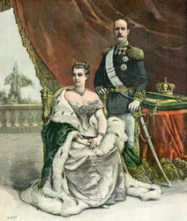 Portrett av kong Georg I av Hellas