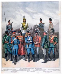 Russisk kavaleri, 1892