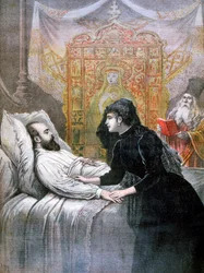 Den russiske tsar Aleksander IIIs død, 1894