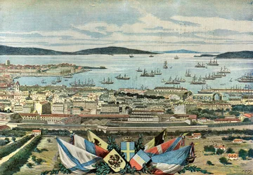 Utsikt over Toulon havn