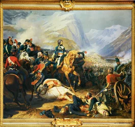 Slaget ved Rivoli, vunnet av keiser Napoleon I, den 14. januar...