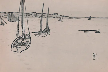 Bretonsk landskap, ca. 1900-tallet, 1946