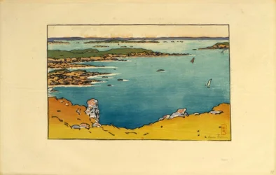 Pointe de la Haye sett fra La Garde – Guérin (Saint-Briac)