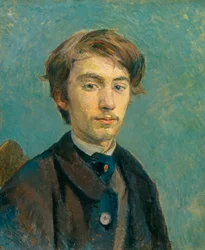 Portrett av Emile Bernard, 1885.