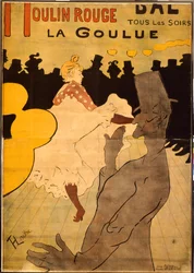 Moulin Rouge-La Goulue (fargelitografi)