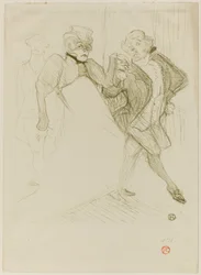 Réjane og Galipaux, i Madame Sans-Gêne