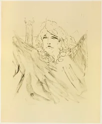 Sarah Bernhardt, fra Treize Lithographies