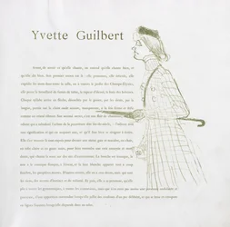 Yvette Guilbert-French Series: nr. 1