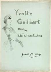 Yvette Guilbert på Scenen, fra Yvette Guilbert