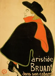 Aristide Bruant i hans kabaret, 1893