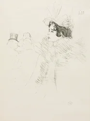 Frøken May Belfort, 1895.