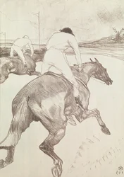 The Jockey, 1899 (fargelitografi)
