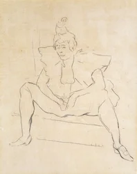 Den sittende klovnen; La Clownesse Assise