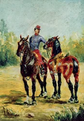 To hester og en brudgom, 1880
