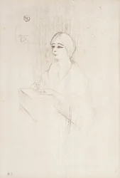 Yahne i boksen hennes, 1895