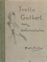 Yvette Guilbert-engelsk serie: Omslag, 1898.