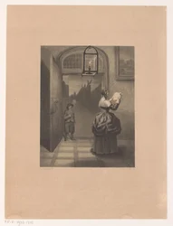 kvinne som leser et brev